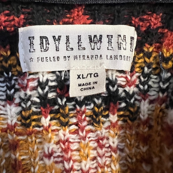Idyllwind by Miranda Lambert Southwestern Cotton Blnd Cardigan - Picture 5 of 6